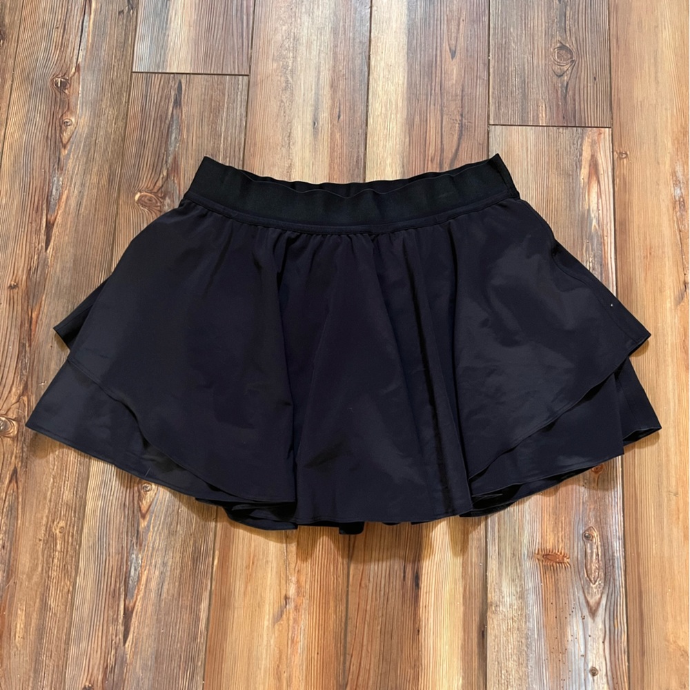 Lululemon Court Rival HR Skirt - Tall (4") Black